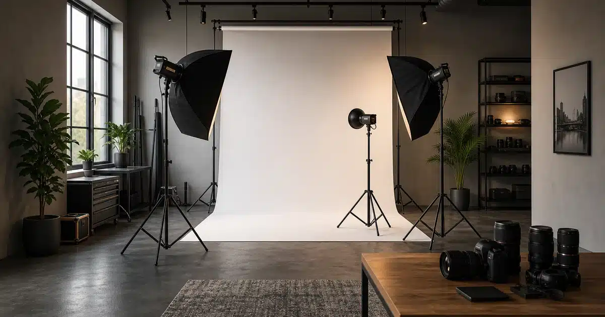 studio lighting for photography setup in a professional studio — Lightz Out Studios San Diego