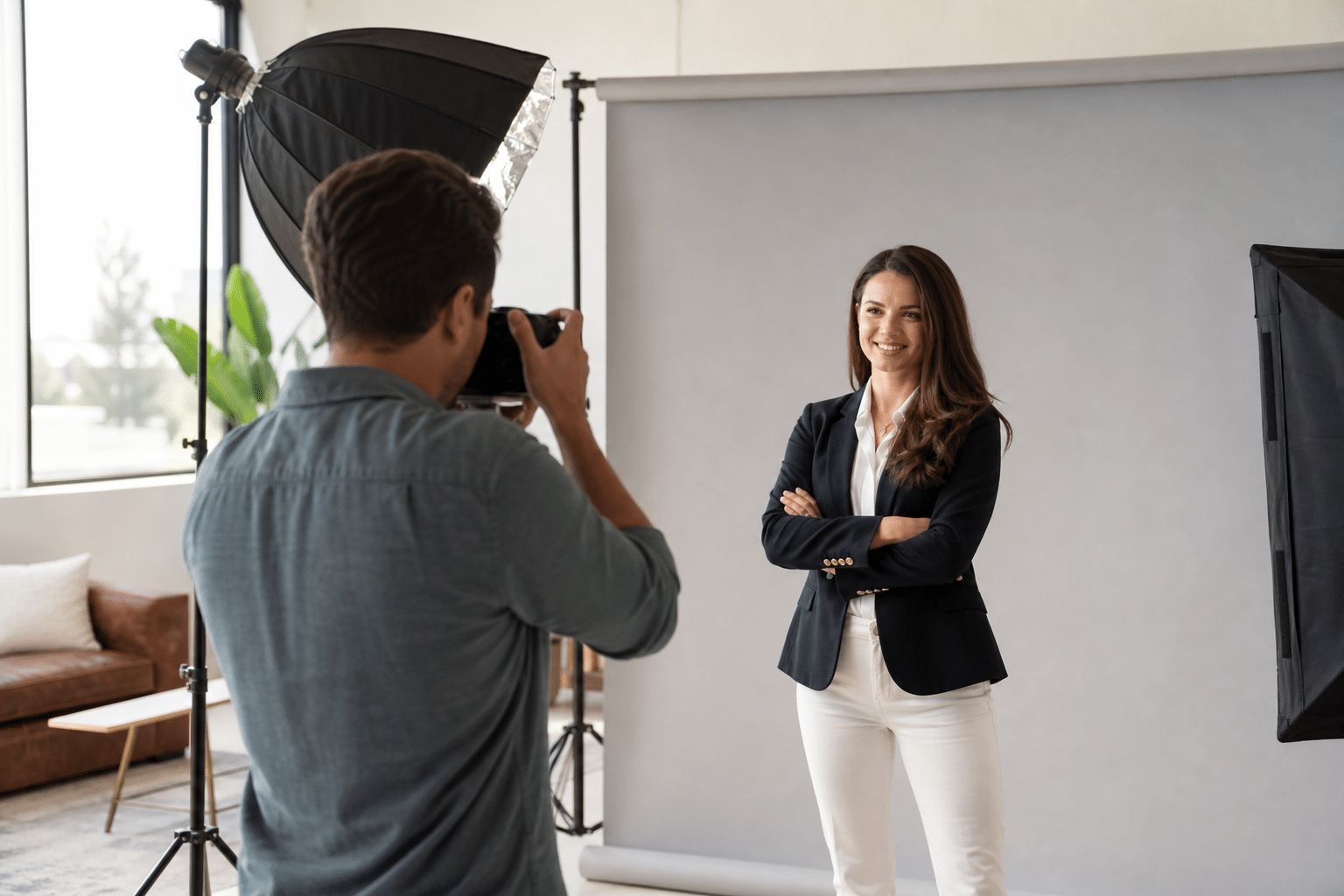 professional headshots near me Lightz Out Studios studio session San Diego