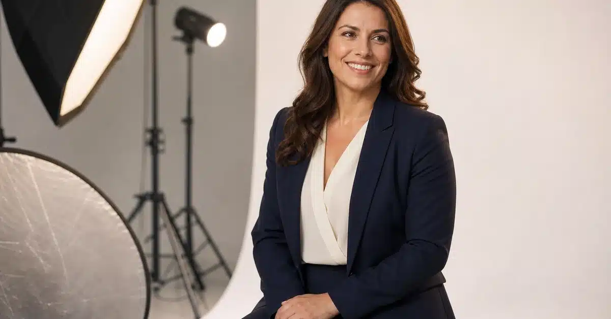 professional women headshots at Lightz Out Studios professional photography studio