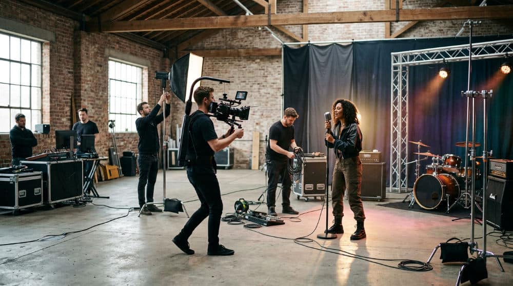 music video studio rental near me in practice
