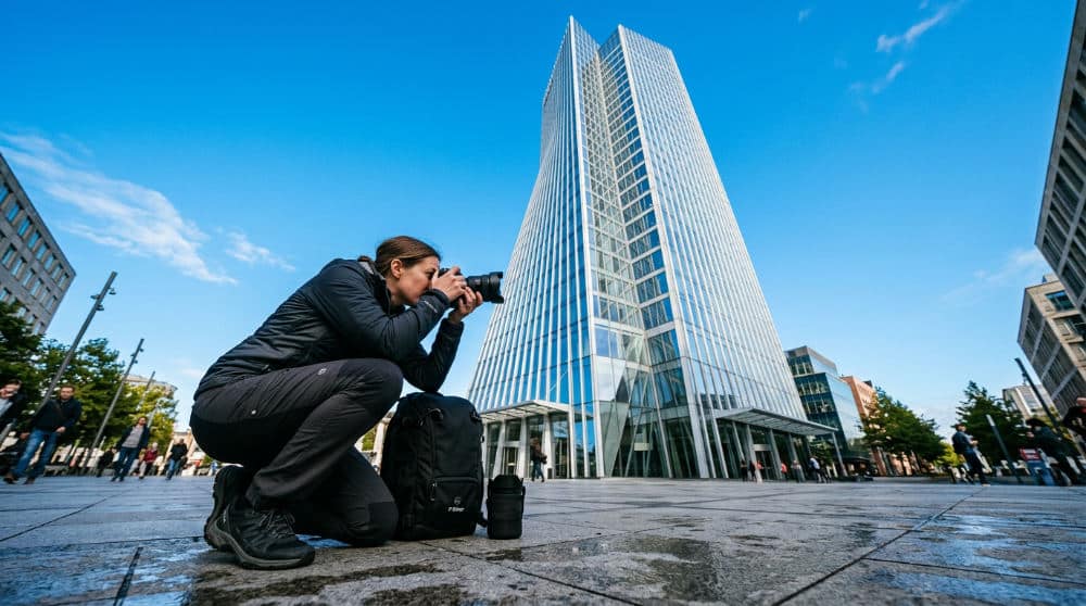 Worm's-eye view photography of architecture