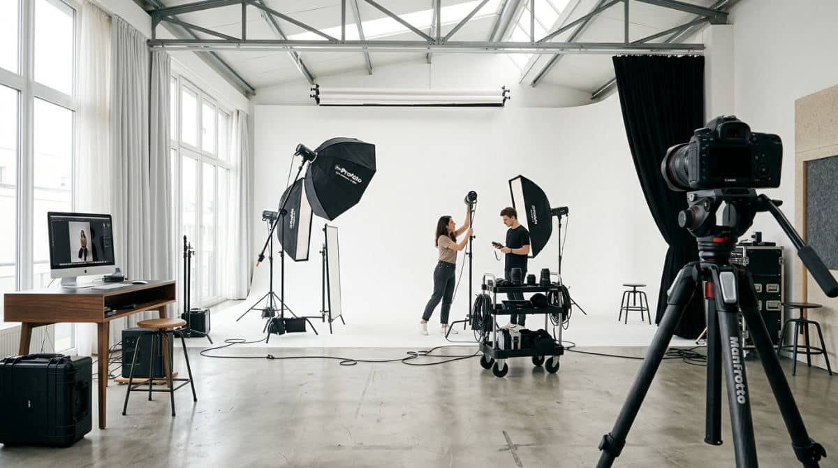 professional headshots pricing studio equipment